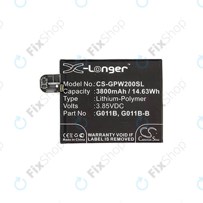 Μπαταρία για Google Pixel 2 XL G011C, G011B, 3800mAh, HQ