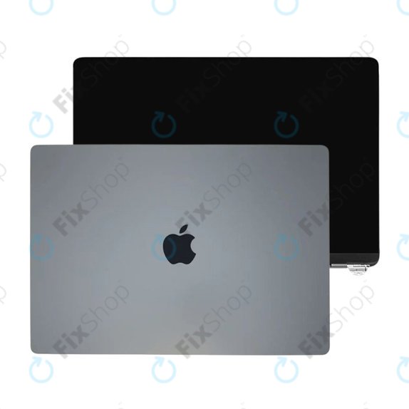 Οθόνη LCD για MacBook Air 13", A3113 (2024), με μπροστινό γυαλί και κάλυμμα, Space Gray, 661-40278, Genuine Apple