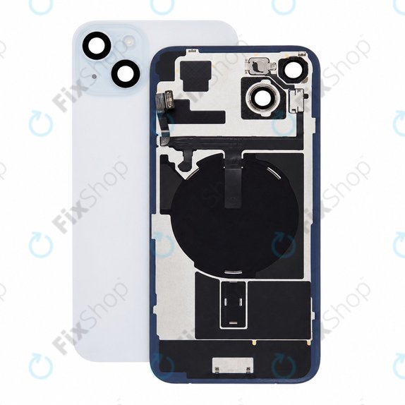 Γυαλί πίσω περιβλήματος για iPhone 15 Plus, Blue, Pulled A