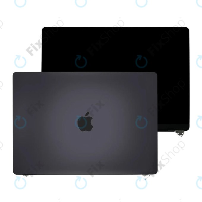 Οθόνη LCD για MacBook Pro 16" A3403 (2024), με μπροστινό γυαλί και κάλυμμα, Nano-Texture, Space Black, 661-42326, Genuine Apple