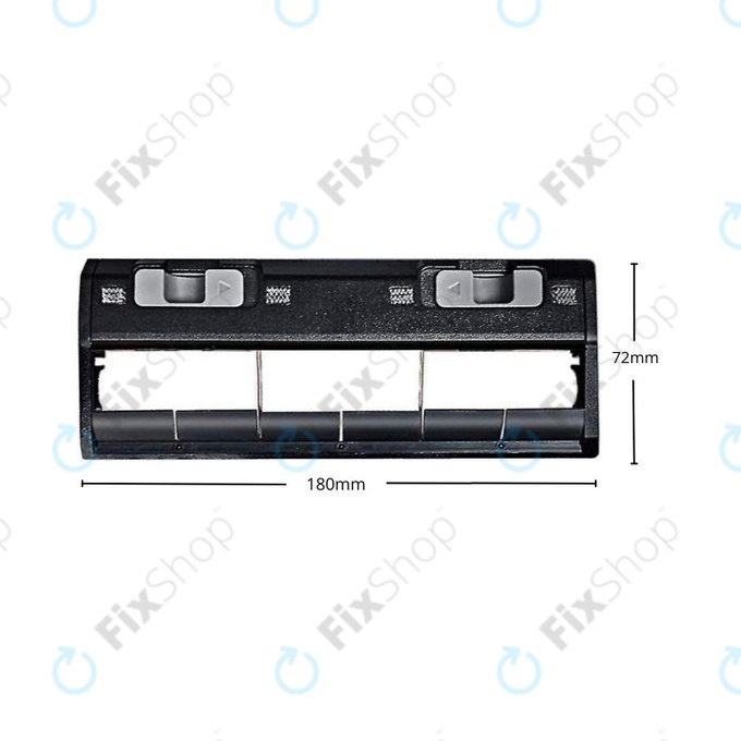 Κάλυμμα Κύριας Βούρτσας για Ecovacs Deebot N-series | T-series | X1-series | Ozmo-series | μαύρο | black