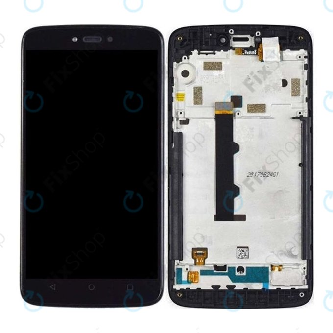 LCD Display Assembly για Motorola Moto C | XT1754 | Γκρι, Gray | Aftermarket