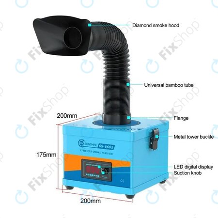 Ισχυρός Καθαριστής Καπνού για Sunshine SS-6605