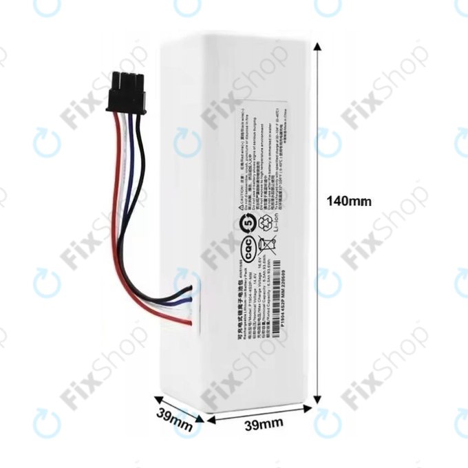 Μπαταρία για Xiaomi Mi Robot Vacuum Mop (Mijia 1C), STYTJ01ZHM, 14.4V, 2600mAh
