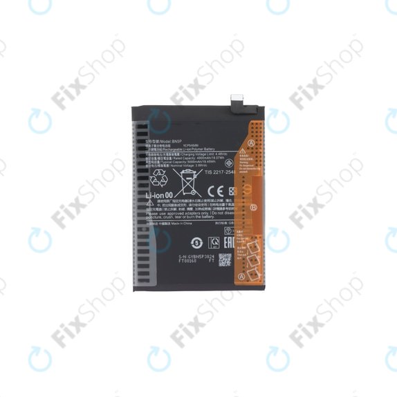 Battery για Xiaomi Redmi Note 13 5G 2312DRAABC | BN5P | 5000mAh