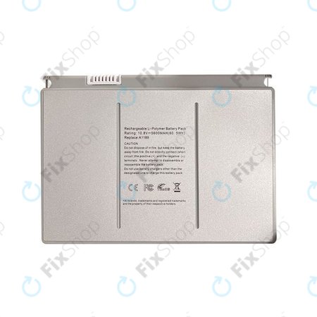 Μπαταρία για MacBook Pro 17", 2006, A1151, A1189, 5600mAh, FixPremium