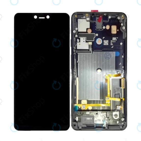 Συγκρότημα οθόνης για Google Pixel 3 XL, Just Black, Aftermarket