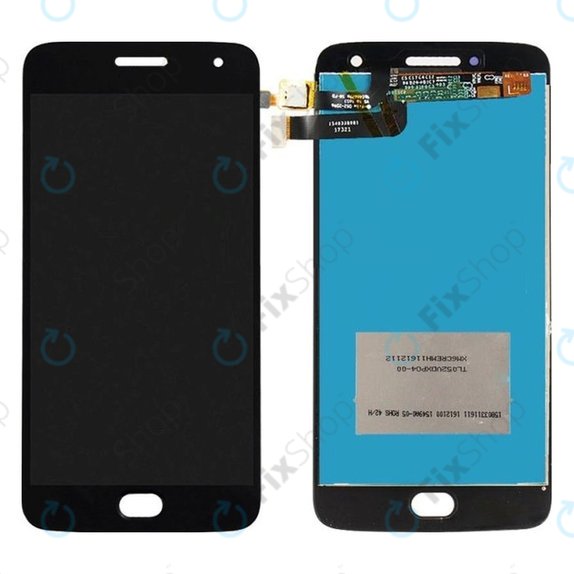 Οθόνη με οθόνη αφής για Motorola Moto G5 Plus, Μαύρο, Black, Aftermarket
