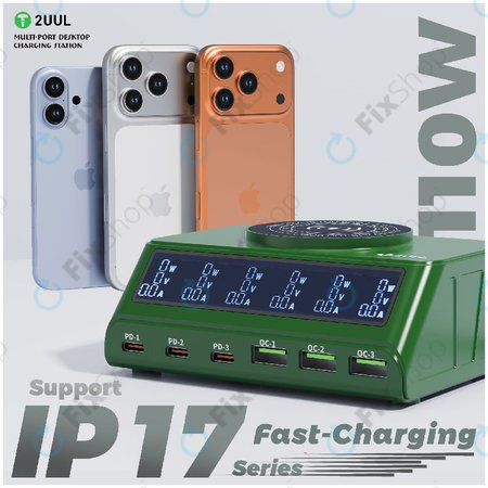 Επιτραπέζιος φορτιστής πολλαπλών θυρών, 2UUL PC11