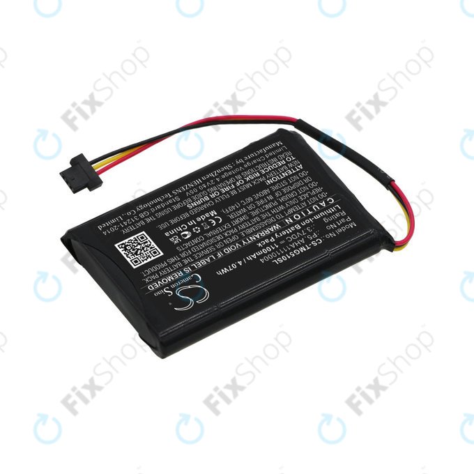 Μπαταρία για TomTom Go 510, 1100mAh, Li-Ion, 3.7V, AHA11110004, HQ
