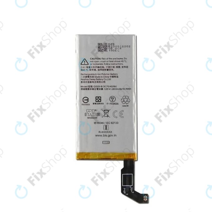 Μπαταρία για Google Pixel 4, G020I-B, 2800mAh, HQ