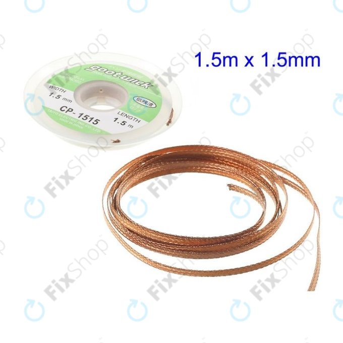 Συμβατικά Φιτίλια Αποκόλλησης - 1.5mm για Goot CP-1515