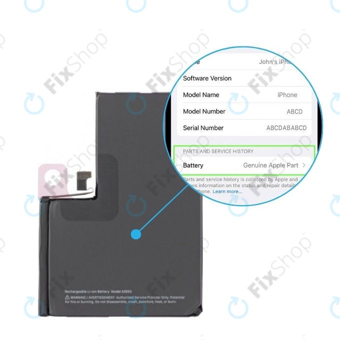 Battery για iPhone 13 Pro Max | 661-22294 | 4352mAh | Genuine Apple