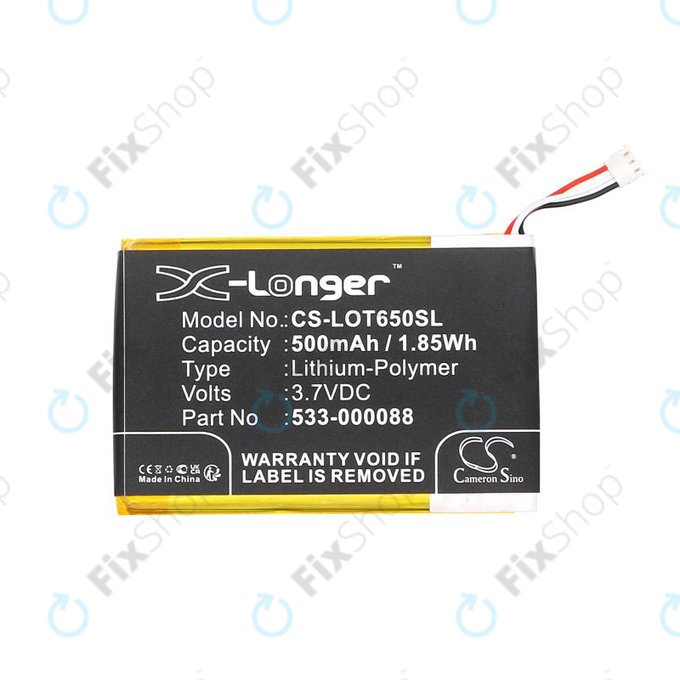 Μπαταρία για Logitech Mx Master, 500mAh, Li-Pol, 3.7V, 533-000088, HB303450, HQ