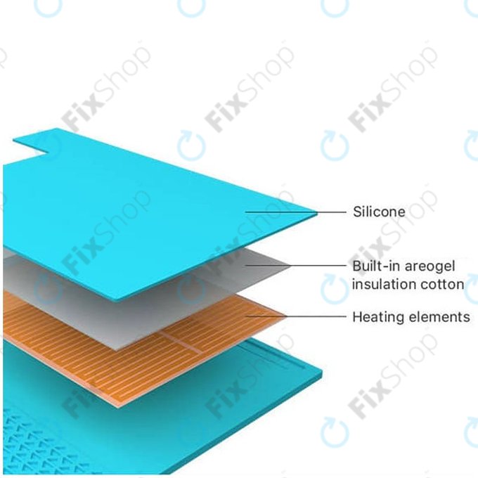 Θερμαντική Πλακέτα - Διαχωριστής Οθόνης LCD για Refox ProMat RS30 - 45 x 28cm