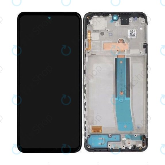 Συγκρότημα οθόνης για Xiaomi Redmi Note 11, 11S, Poco M4 Pro 4G, Μαύρο, Black, Service Pack