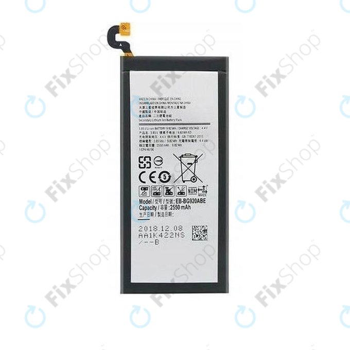 Battery για Samsung S6 G920F | EB-BG920ABE | 2550mAh