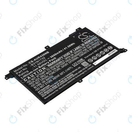 Μπαταρία για Asus VivoBook S14, S430FA, 3600mAh, Li-Ion, 11.55V, B31N1732, HQ