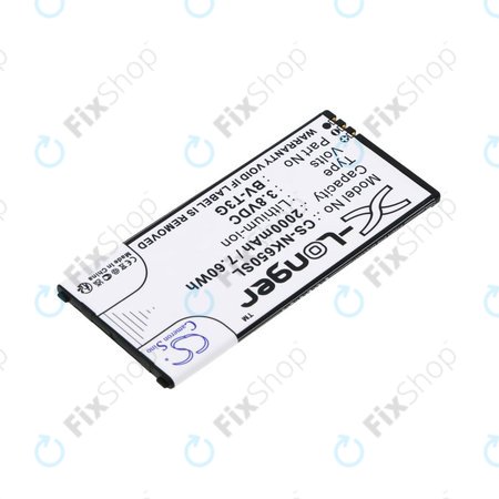 Μπαταρία για Nokia Lumia 650, 2000mAh, Li-Ion, 3.8V, BV-T3G, HQ