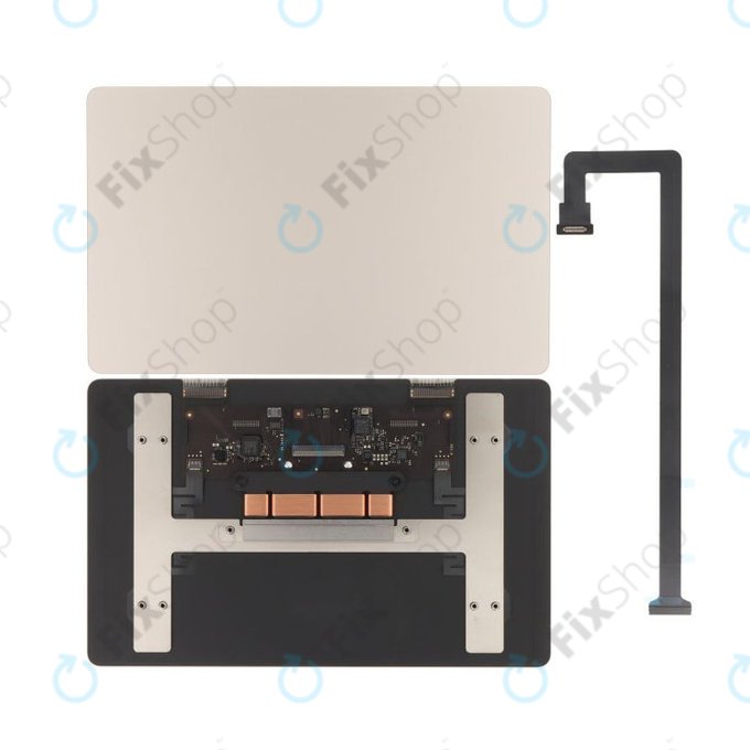 Πλήρες trackpad για MacBook Air 15", A3241 (2025), Starlight, 661-50139, Genuine Apple