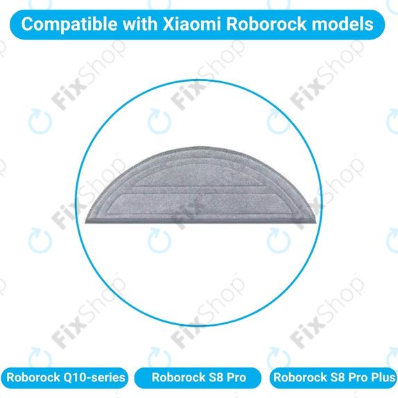 Πανί σφουγγαρίστρας, 2 τεμ. για Xiaomi Roborock Q10-series, S8 Pro, S8 Pro Plus