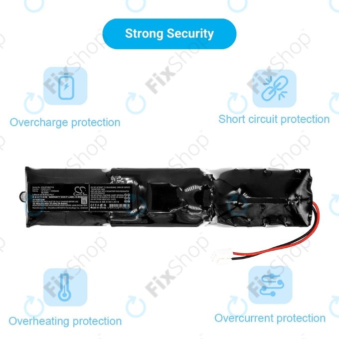 Μπαταρία για Rowenta Air Force Extreme, RH-series, Tefal TY-series, RSRH5274, 25.9V, 2500mAh, HQ
