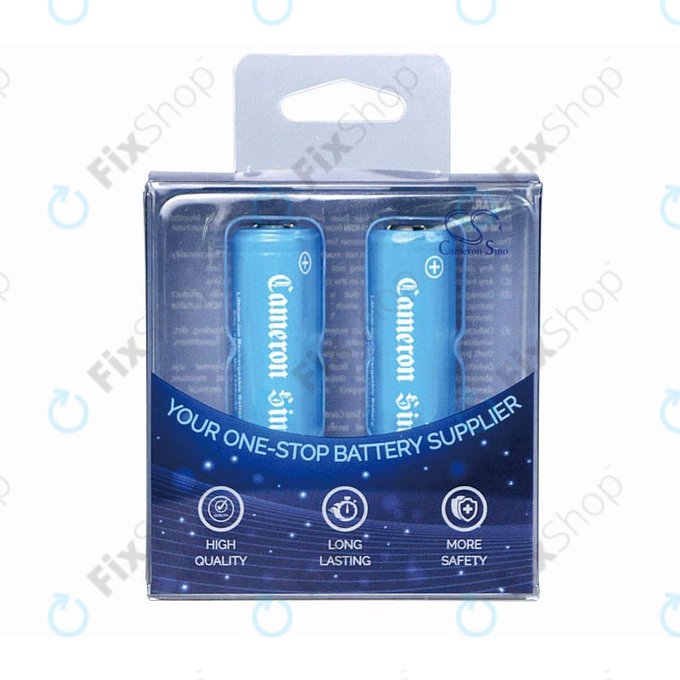 Μπαταρία 14430 με πλάκες στήριξης, 650mAh, Li-Ion, 3.7V, HQ