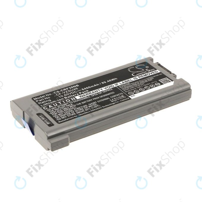 Μπαταρία για Panasonic Toughbook CF-30, 31, 53, 8400mAh, Li-Ion, 10.65V, CF-VZSU46, HQ