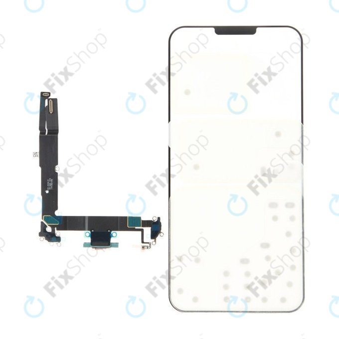 Επαφές Φόρτισης + Καλώδιο Flex για iPhone 16 Plus | Green | 923-11096 | Genuine Apple