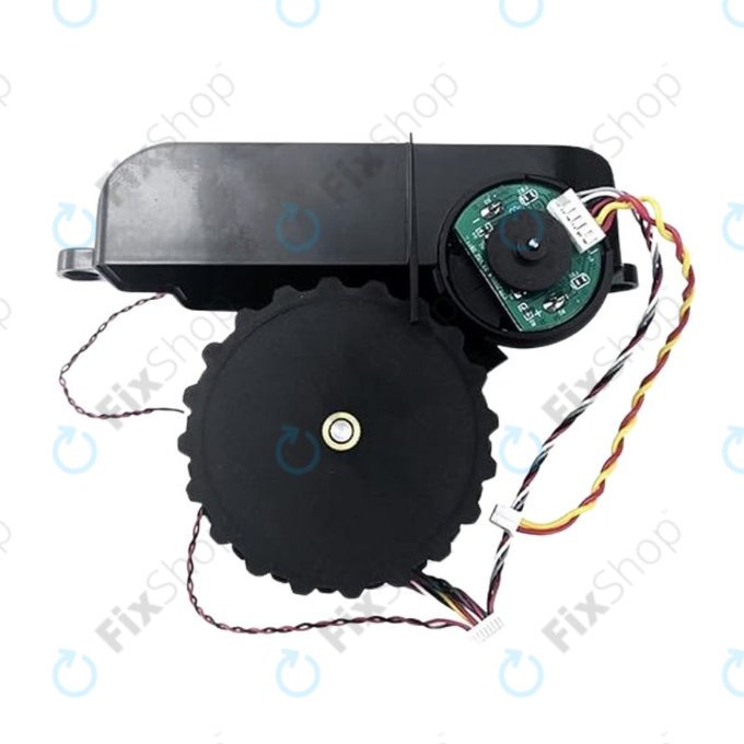 Τροχός με Κινητήρα (Αριστερός) για Xiaomi Mi Robot Vacuum Mop Pro (P) | Viomi V2 Pro | V3 | Μαύρο | Black