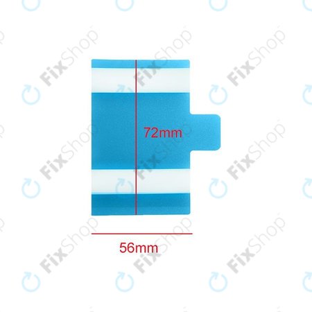 Αυτοκόλλητη Ταινία Μπαταρίας Universal | 56 x 72mm | Service Pack
