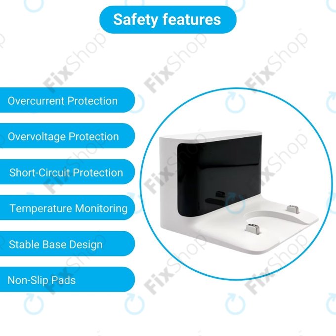 Σταθμοί Φόρτισης για Xiaomi Mi Robot Vacuum Mop | Mijia 1C | 2 | Mijia 2C