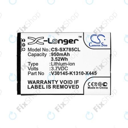 Μπαταρία για Siemens Gigaset, Openstage, SL, 950mAh, Li-Ion, 3.7V, V30145-K1310-X445, HQ