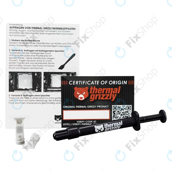 Θερμική πάστα 2g, Thermal Grizzly Kryonaut Extreme