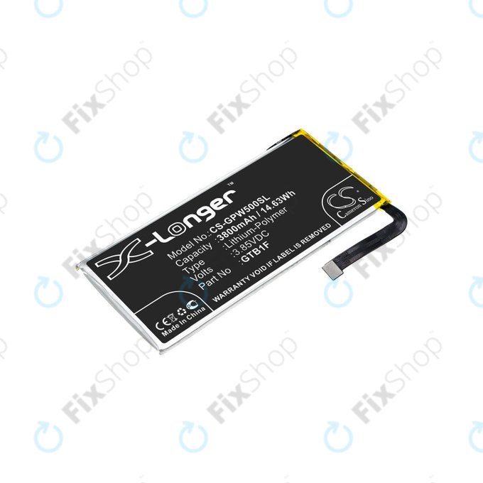 Μπαταρία για Google Pixel 5, 3800mAh, Li-Pol, 3.85 V, GTB1F, HQ