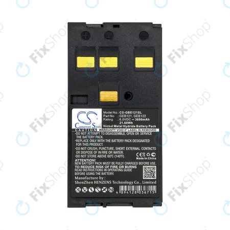 Μπαταρία για Leica 400, 3600mAh, Ni-MH, 6V, GEB121, HQ