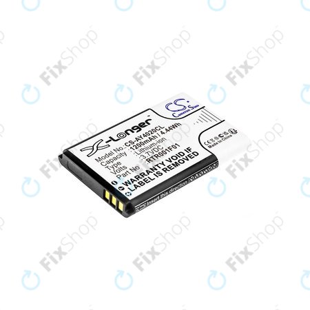 Μπαταρία για Alcatel 8232, 1200mAh, Li-Ion, 3.7V, RTR001F01, HQ
