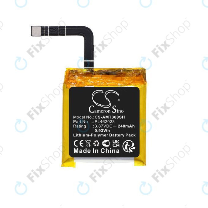 Μπαταρία για Amazfit GTS3, 240mAh, Li-Pol, 3.87V, PL462023, HQ