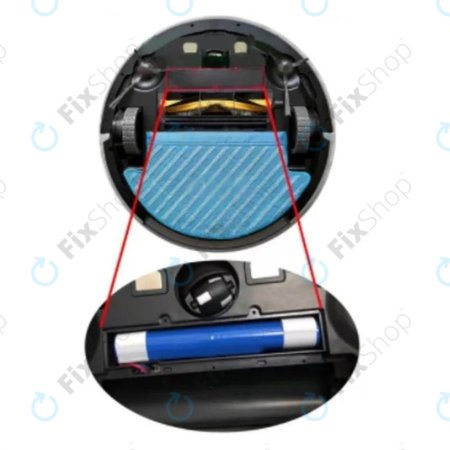 Μπαταρία για Xiaomi Mi Robot Vacuum Mop Pro (P), 2 (Mijia 2C), Viomi V2 Pro, Proscenic LDS M7, STYJ02YM, MH1-4S1P-SC, 14.4V, 2600mAh, HQ