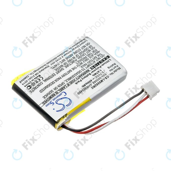 Μπαταρία για Logitech MX Master, 450mAh, Li-Pol, 3.7V, AHB303450, HQ