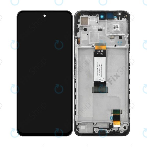Συγκρότημα οθόνης για Xiaomi Redmi 12, 23053RN02A, 23053RN02Y, 23053RN02I, Midnight Black, Aftermarket