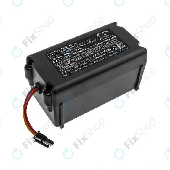 Μπαταρία για Sencor SRV 9250, SRV 8250, SRV 6250, SRV 4250, Blaupunkt XSMART, SRX 1002, Li-ion, 14.4V, 3000mAh, HQ