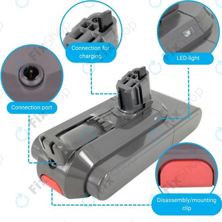 Μπαταρία για Dyson V11, SV15, SV18, 970938-01, 25.2V, 3600mAh