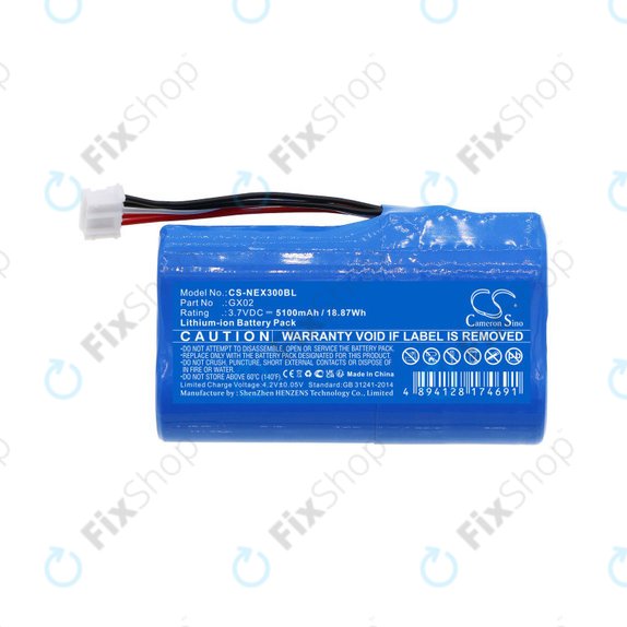 Μπαταρία για NEXGO N3, N5, 5100mAh, Li-Ion, 3.7V, GX02, HQ