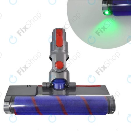 Κεφαλή Δαπέδου με Πράσινο Φως LED για Dyson V-series | Outsize | Πράσινο | Green Light