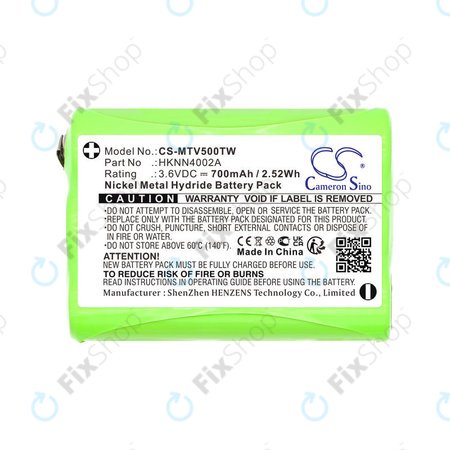 Μπαταρία για Motorola Talkabout T280, T200, T82, T82 Extreme, 700mAh, Ni-MH, 3.6V, HKNN4002A, HQ