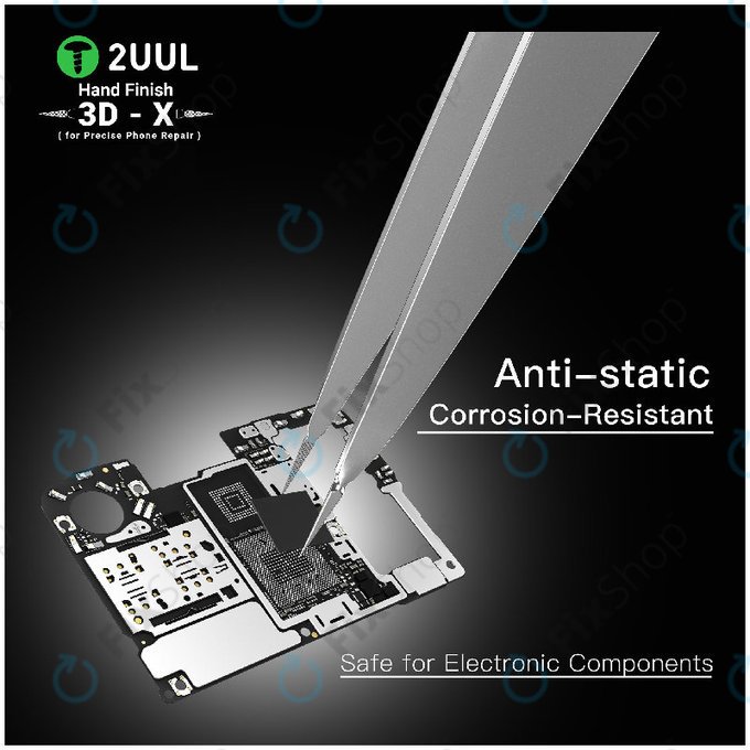 Πινέτα ακριβείας, 3D-X φινιρισμένη στο χέρι, 2UUL TW02