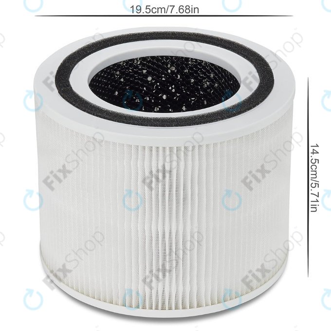 HEPA φίλτρο (Ενεργός άνθρακας) για Levoit Core 300 | 300s | P350