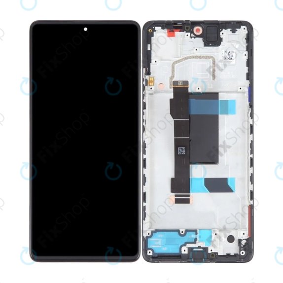 Συγκρότημα οθόνης για Xiaomi Redmi Note 12 Pro 5G, Midnight Black