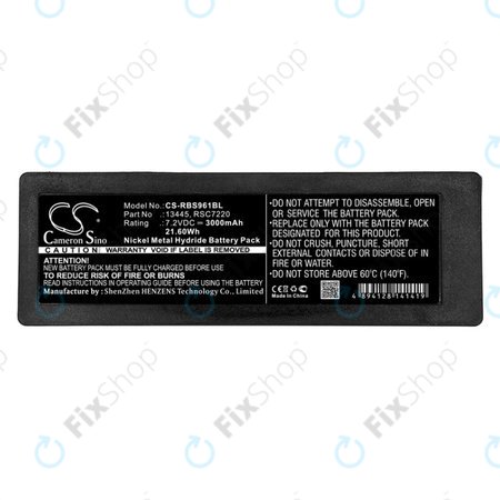 Μπαταρία για Scanreco 590, Cifa, Effer, 3000mAh, Ni-MH, 7.2V, RSC7220, HQ